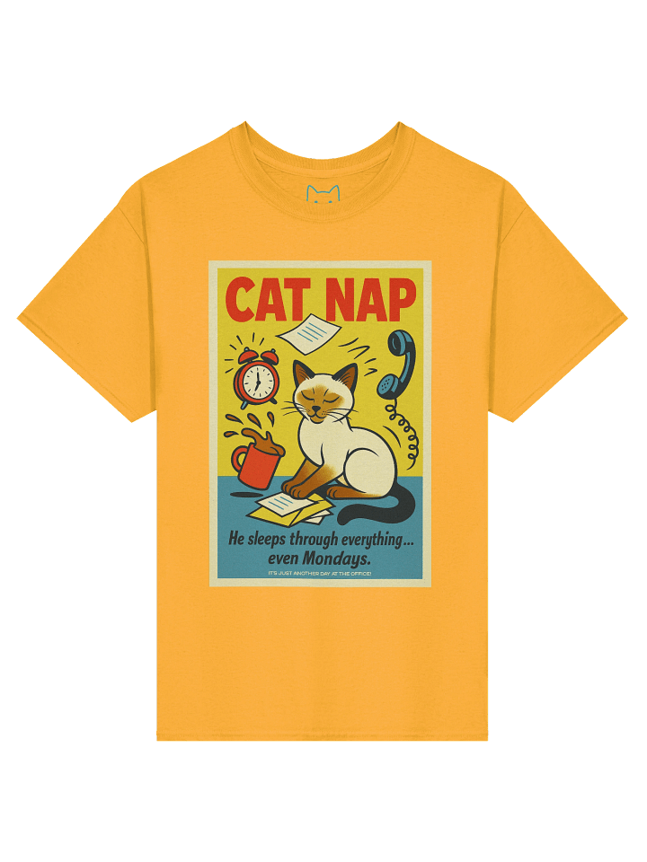 Office Cat Nap Boxy Fit Unisex T-Shirt product image (49)
