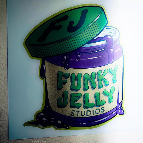 On the docket today.

Spending some time at Funky Jelly Studio with the man, @funkyjellydrew #funkyjellystudios #pariahwasone...
