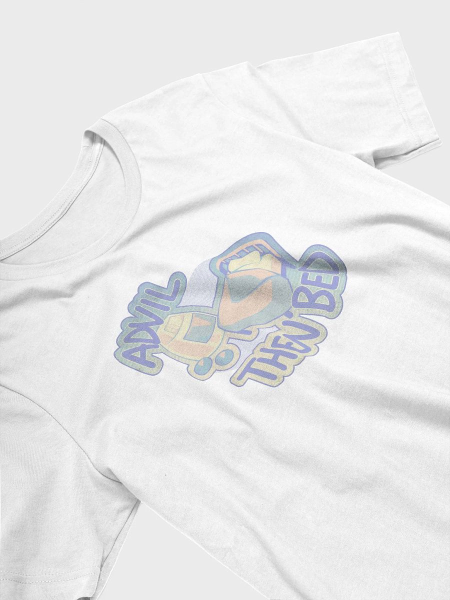Pain Meds then Bed Tee (White) product image (3)