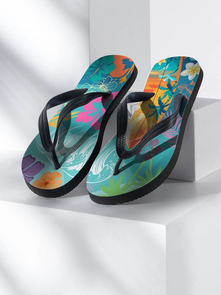 Tropical Escape Flip Flops product image (1)