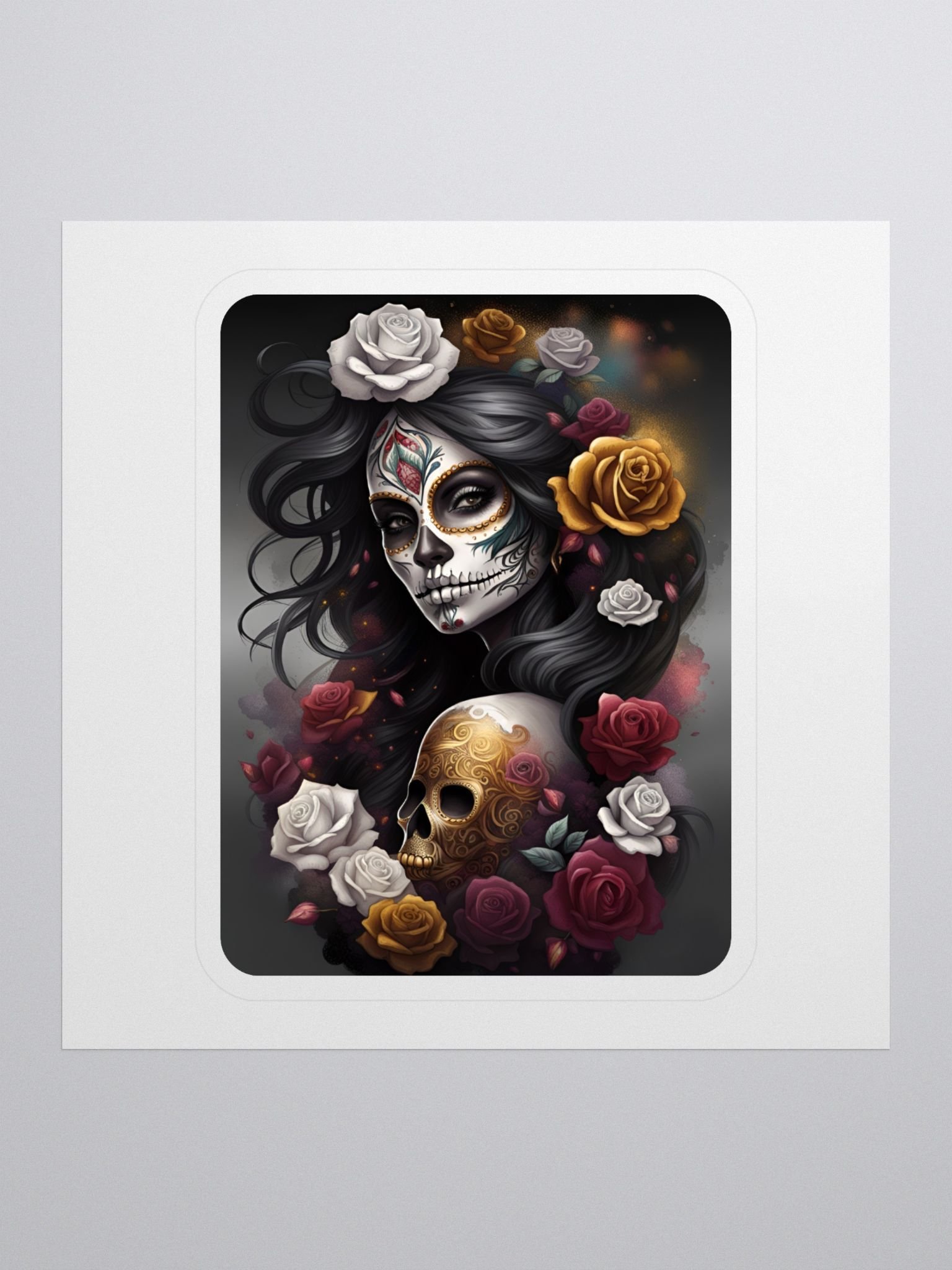 Kiss Cut Stickers - Que Bonita La Muerte product image (1)