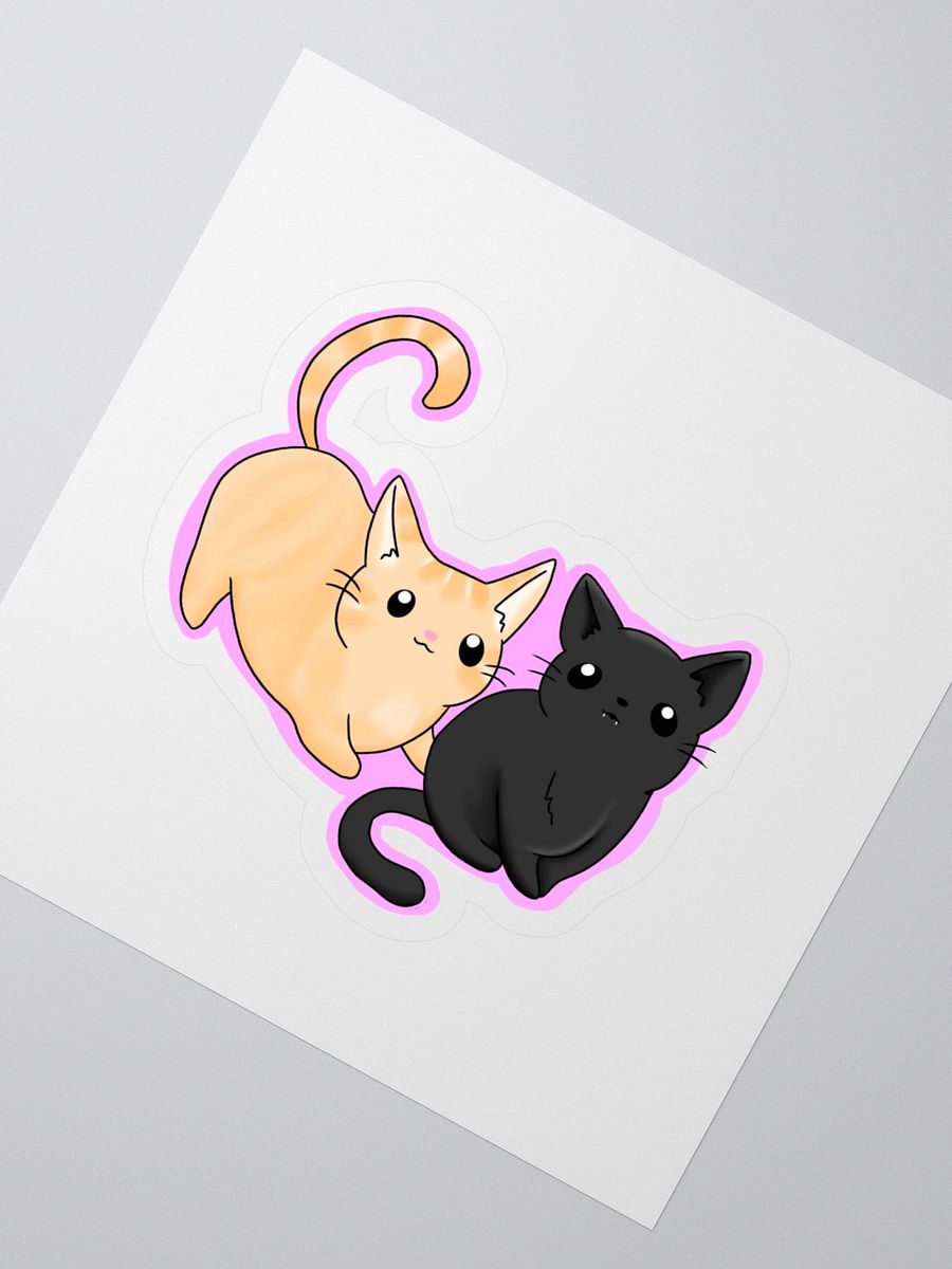 Waifu Cats Kiss Cut Sticker Set product image (2)