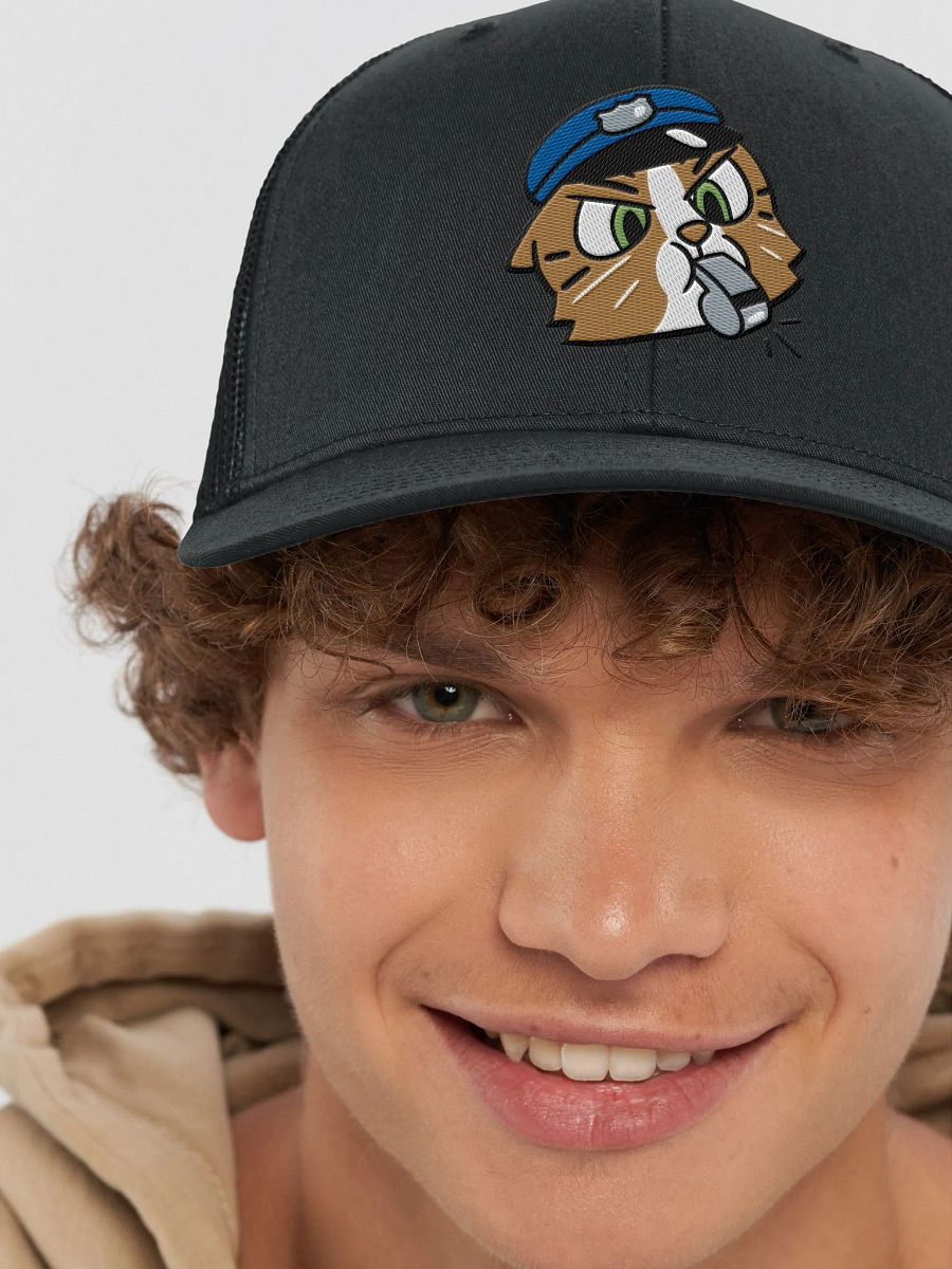 Officer Kitty Cat Trucker Hat product image (32)