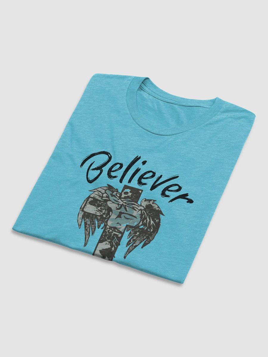 BELIEVER FAITH Mystic Visage Tri-Blend Tee product image (53)