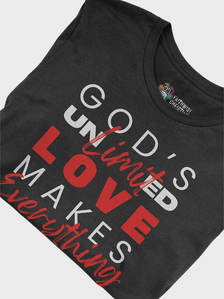 God's Unlimited Love Makes Everything Possible T-Shirt product image (5)