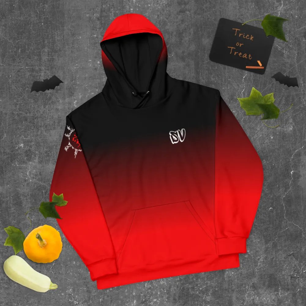 STRAIGHT VIBIN NEON COLOR FADE STYLE SHUKAKU + GAARA HOODIE product image (9)