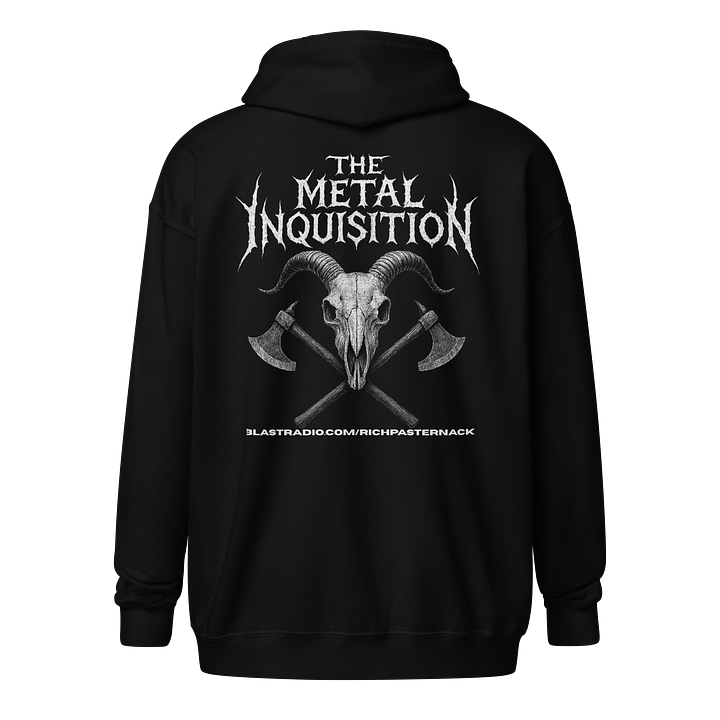 The Metal Inquisition Jolly Goat Zip up Hoodie product image (1)