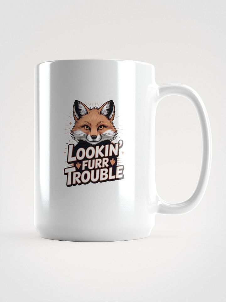 Lookin' Furr Trouble Fox Mug product image (1)