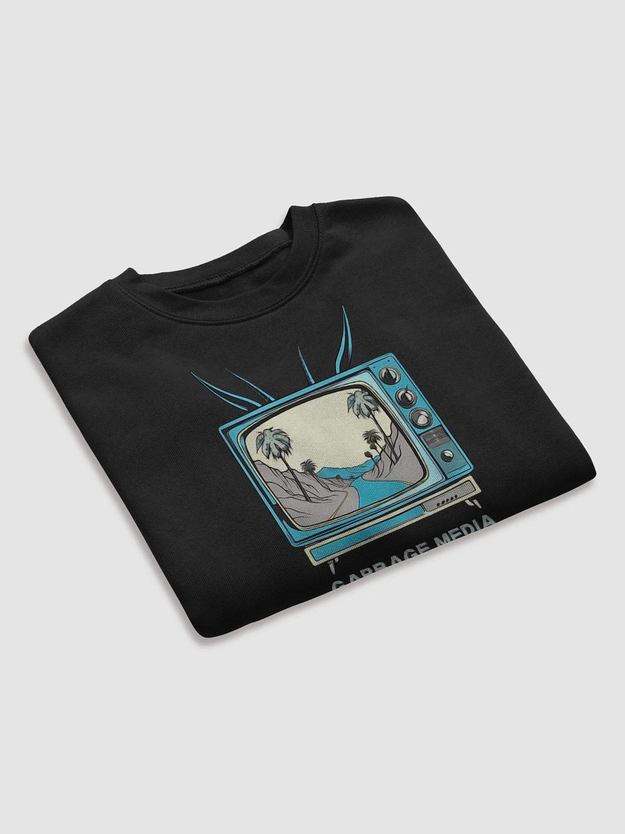 Garbage Media West Coast Cropped Hoodie product image (7)