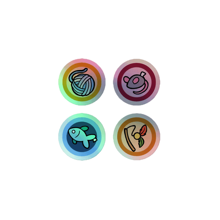 Holographic Goop Troop Scout Badge Stickers product image (1)