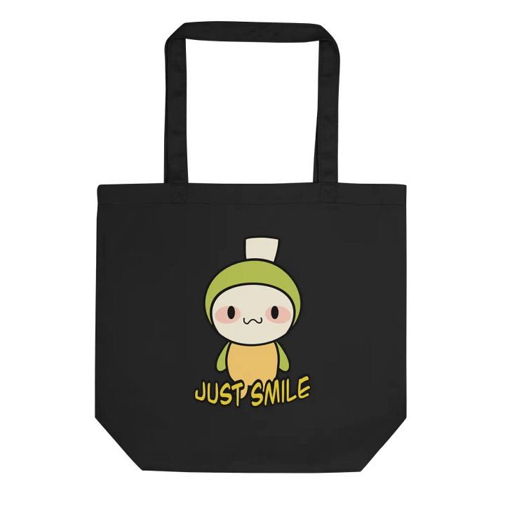 Just Smile Eco Tote Bag product image (3)