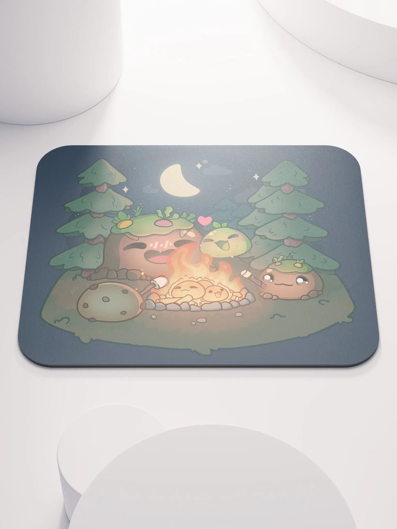 Campfire Slime Mouse Pad product image (1)