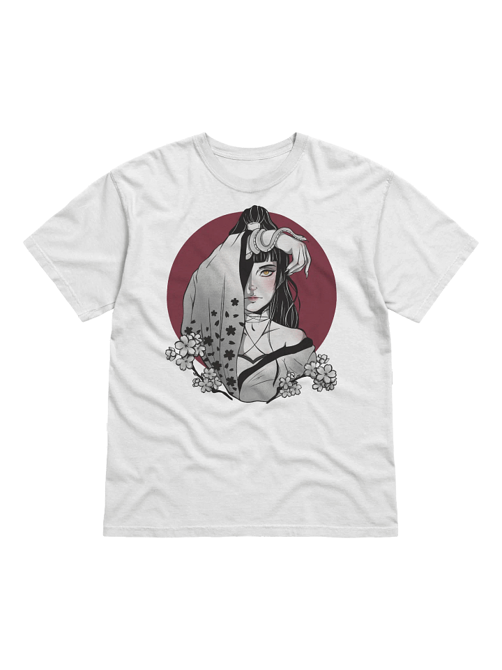 Shadow Bloom T-Shirt (White) product image (2)