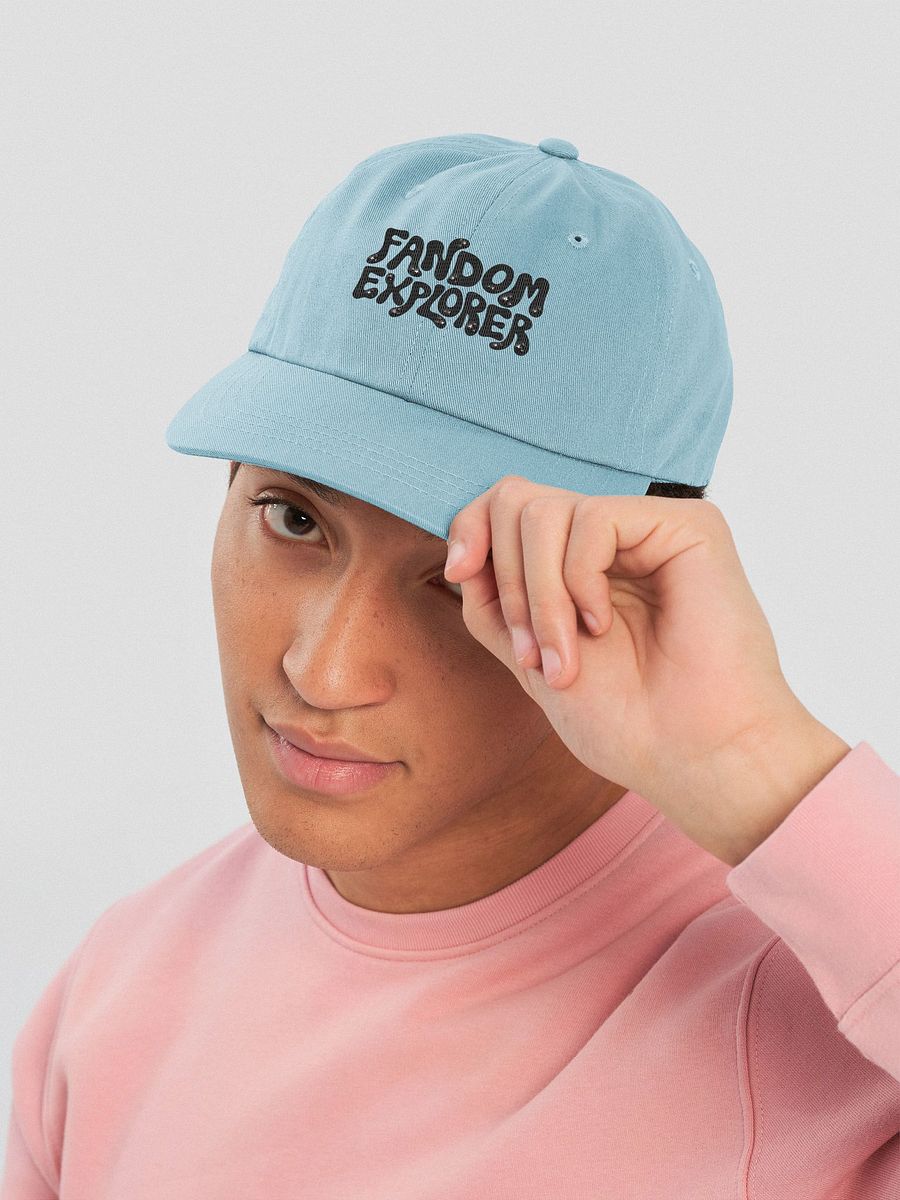 Fandom Explorer Baseball Hat (Black Font) product image (16)