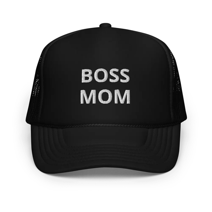 Boss Mom - Embroidered Hat Trucker Cap product image (1)