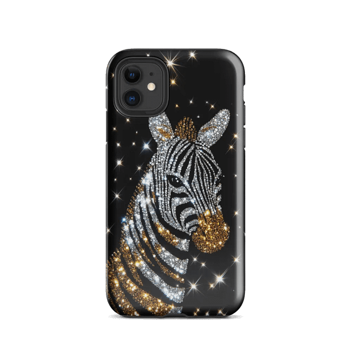 Zebra Sparkle Effect - Tough Phone Case product image (2)