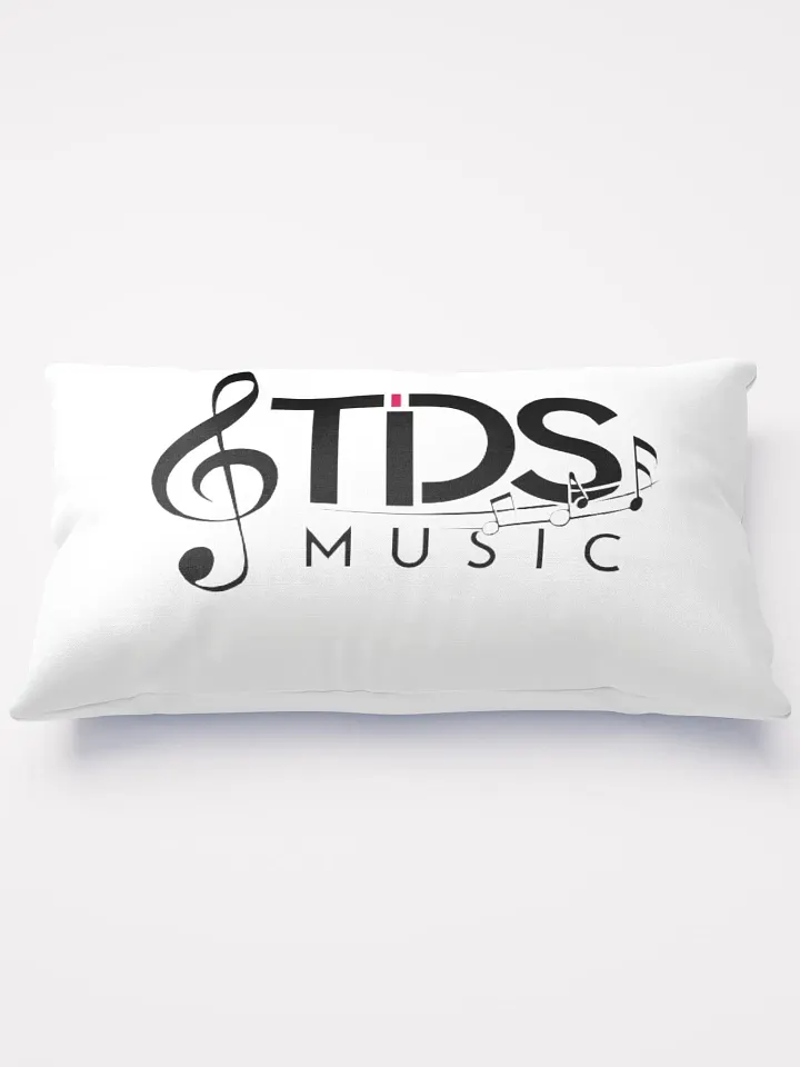 TDS Music White Basic Pillow product image (1)