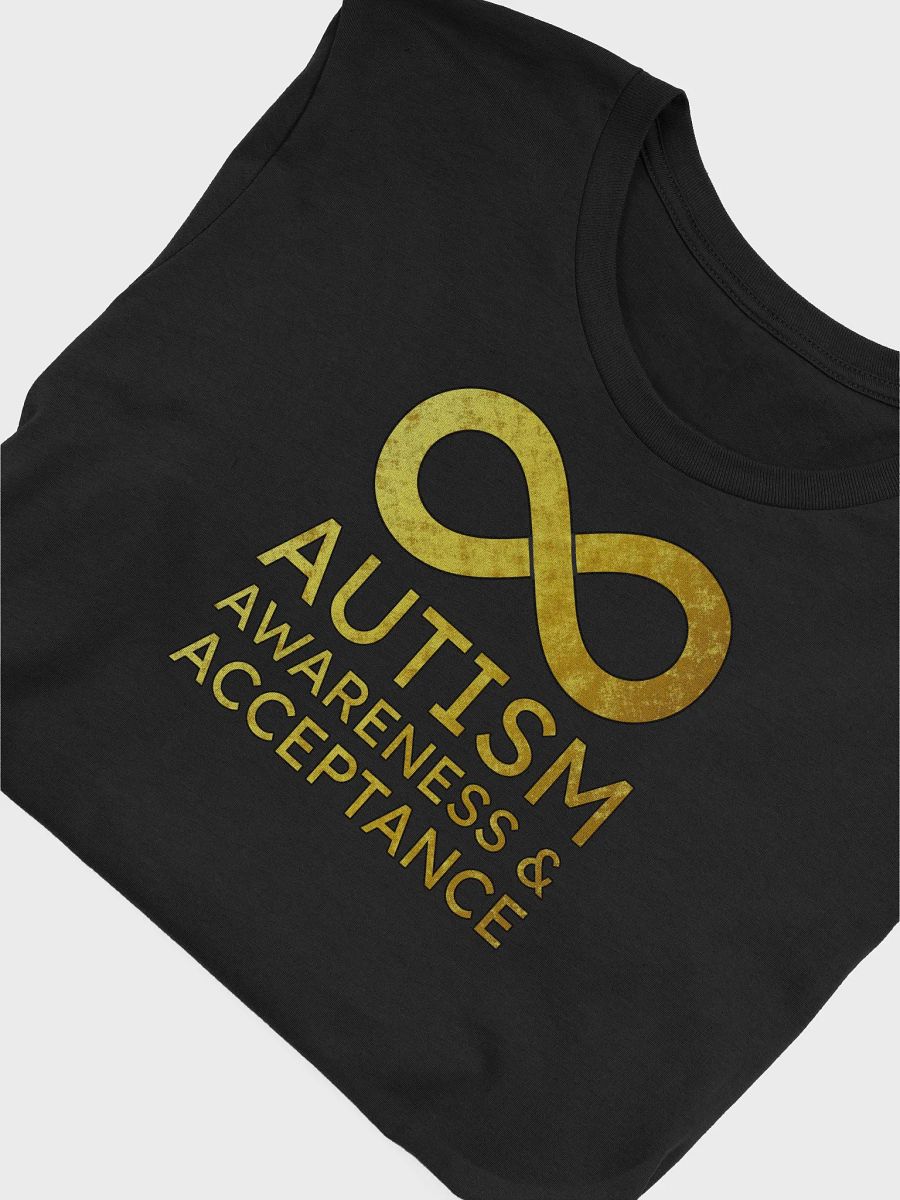 Golden Infinity Autism Awareness & Acceptance T-Shirt product image (5)