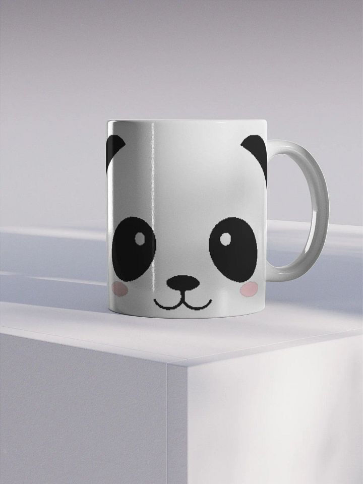Left Hander Panda Face Coffee Mug product image (1)
