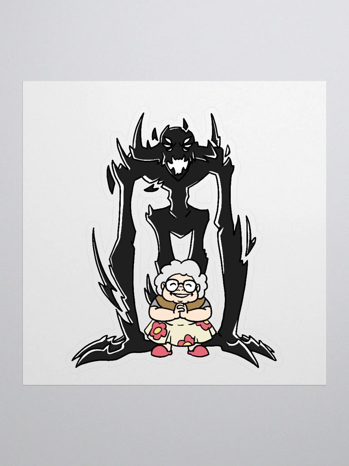 Gran Gran's Guardian Demon Sticker! product image (1)