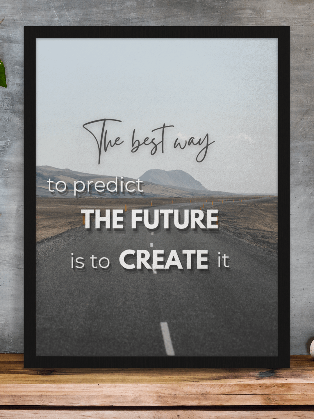 Create your future frame poster product image (2)