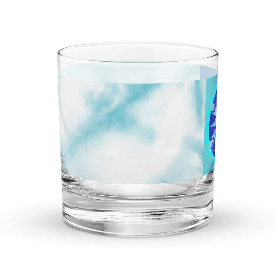 snowflake Rocks Glass product image (3)