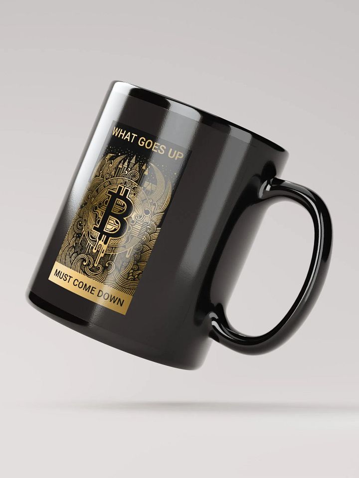 Bitcoin - What goes up must come down (gold) product image (2)