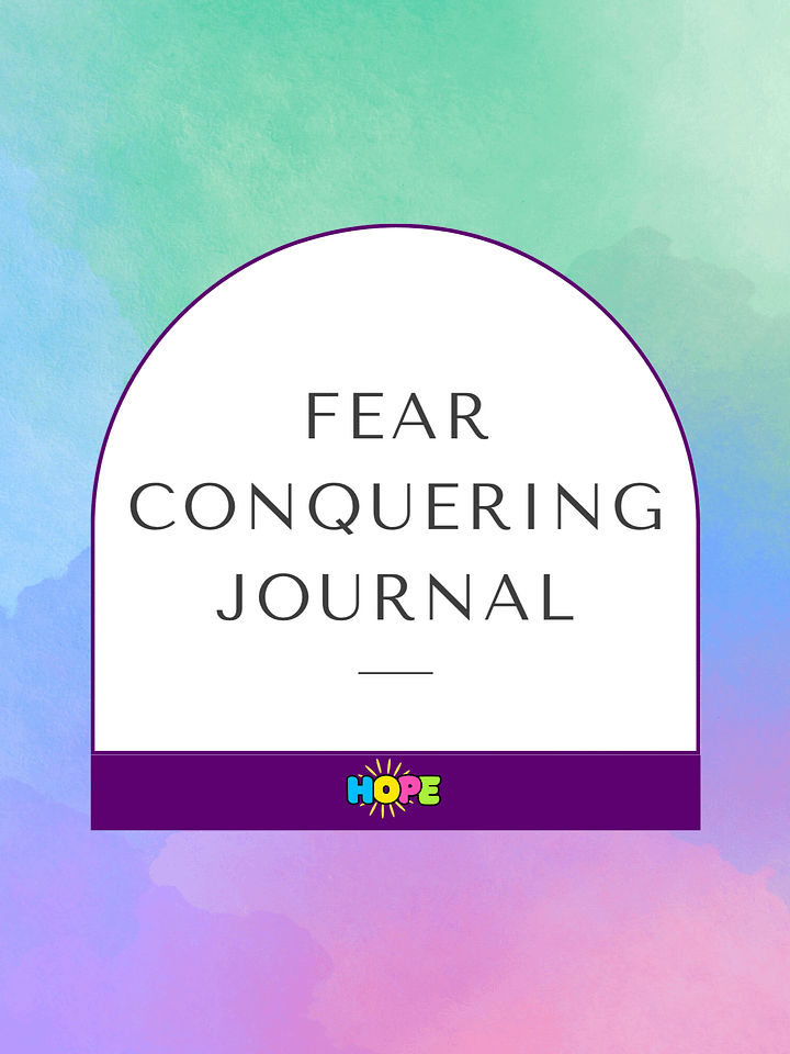 Fear Conquering Journal: 30 Prompts to Reclaim Your Courage product image (1)