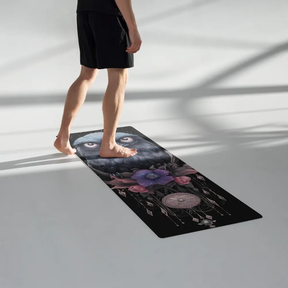 Black Premium Yoga Mat - Featuring Bird Mystery product image (3)