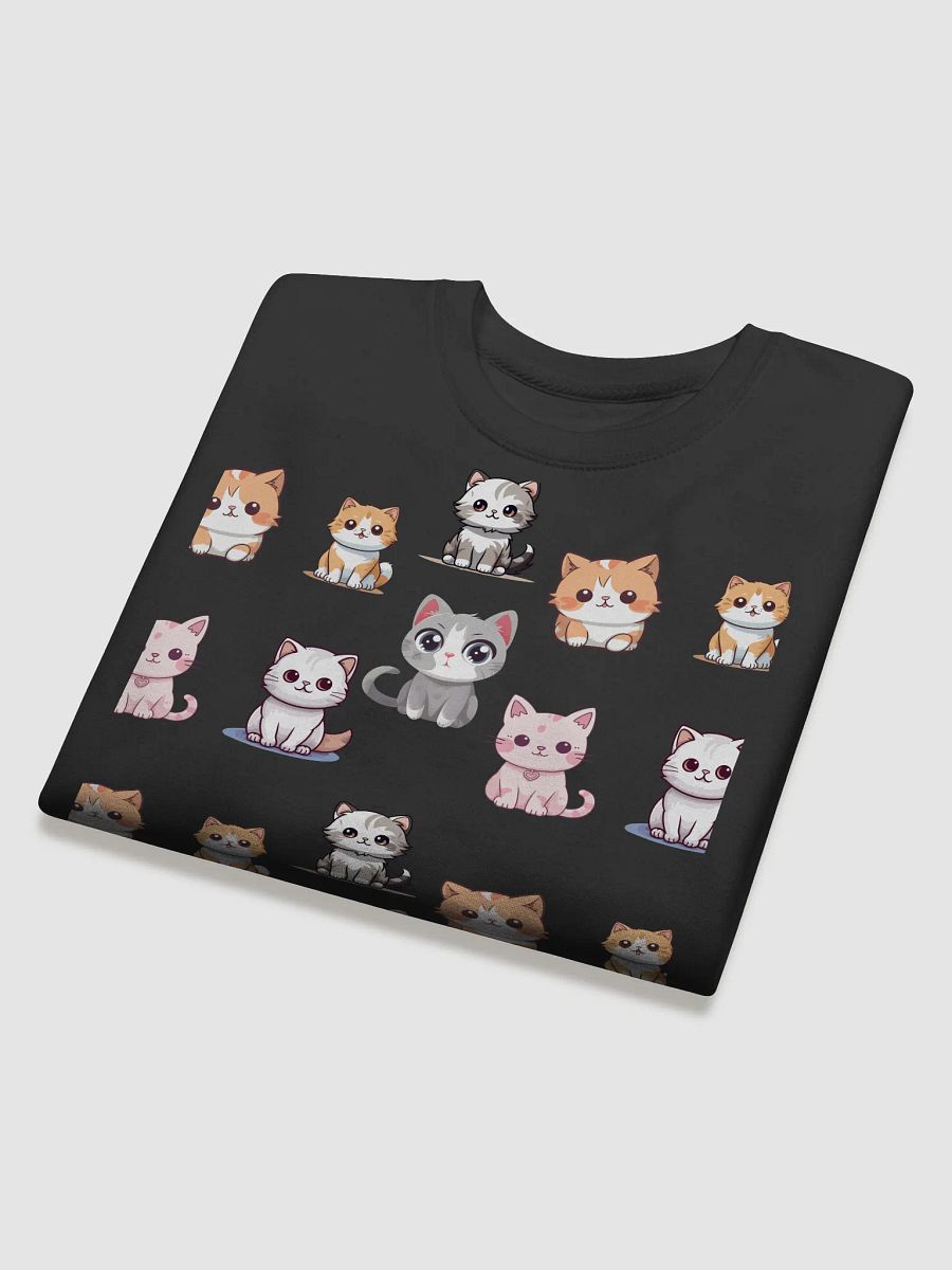 Cute Cartoon Cat Pattern Sweatshirt product image (4)