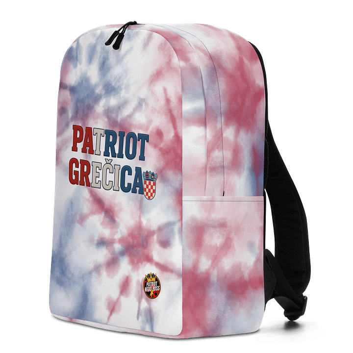 Croatian Checkerboard All-Over Backpack product image (2)