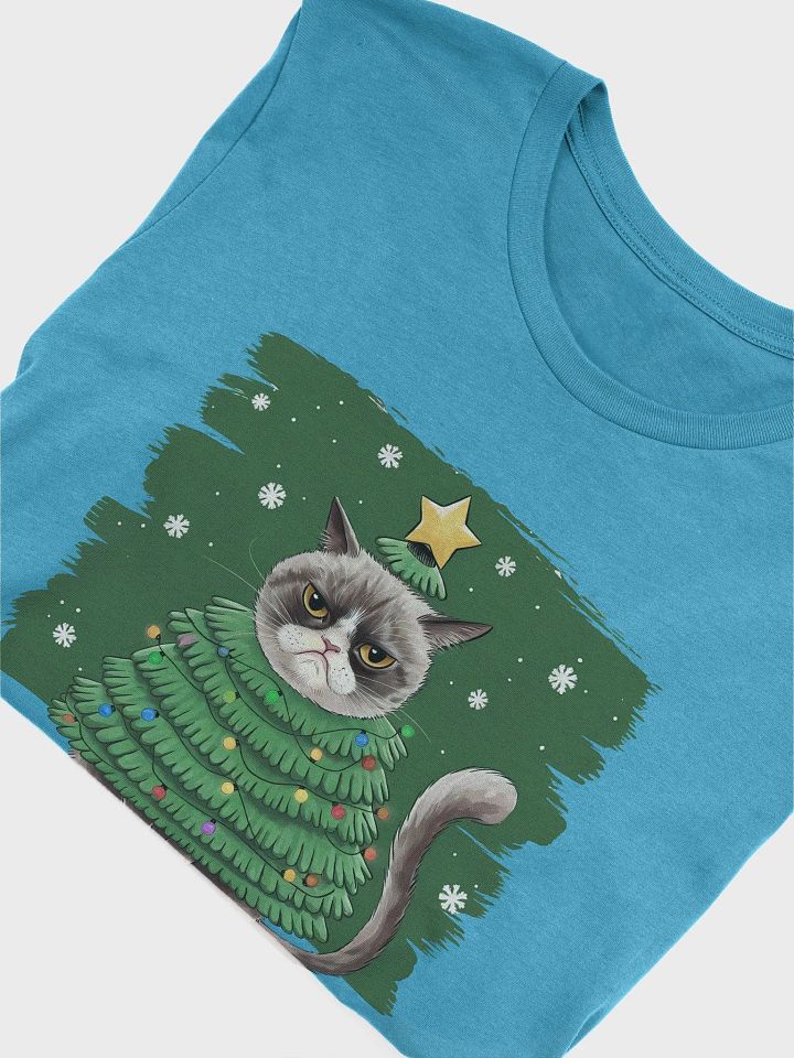 Grumpy Cat Christmas Tree T-Shirt - Funny Holiday Gift product image (20)