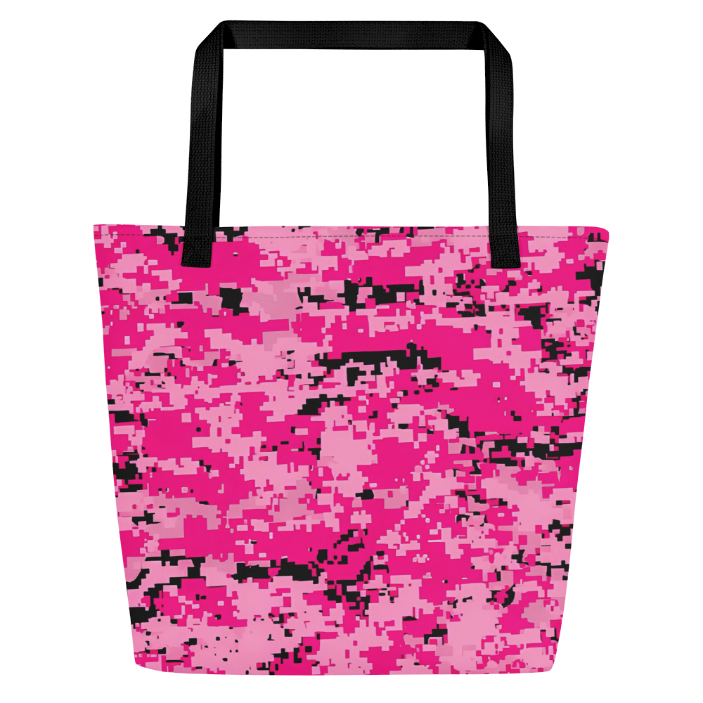 Pixel Chaos Custom Tote Bag product image (3)