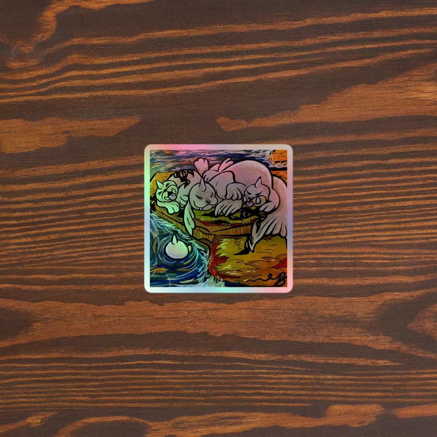 Dewgong & Seels Holofoil Sticker product image (3)