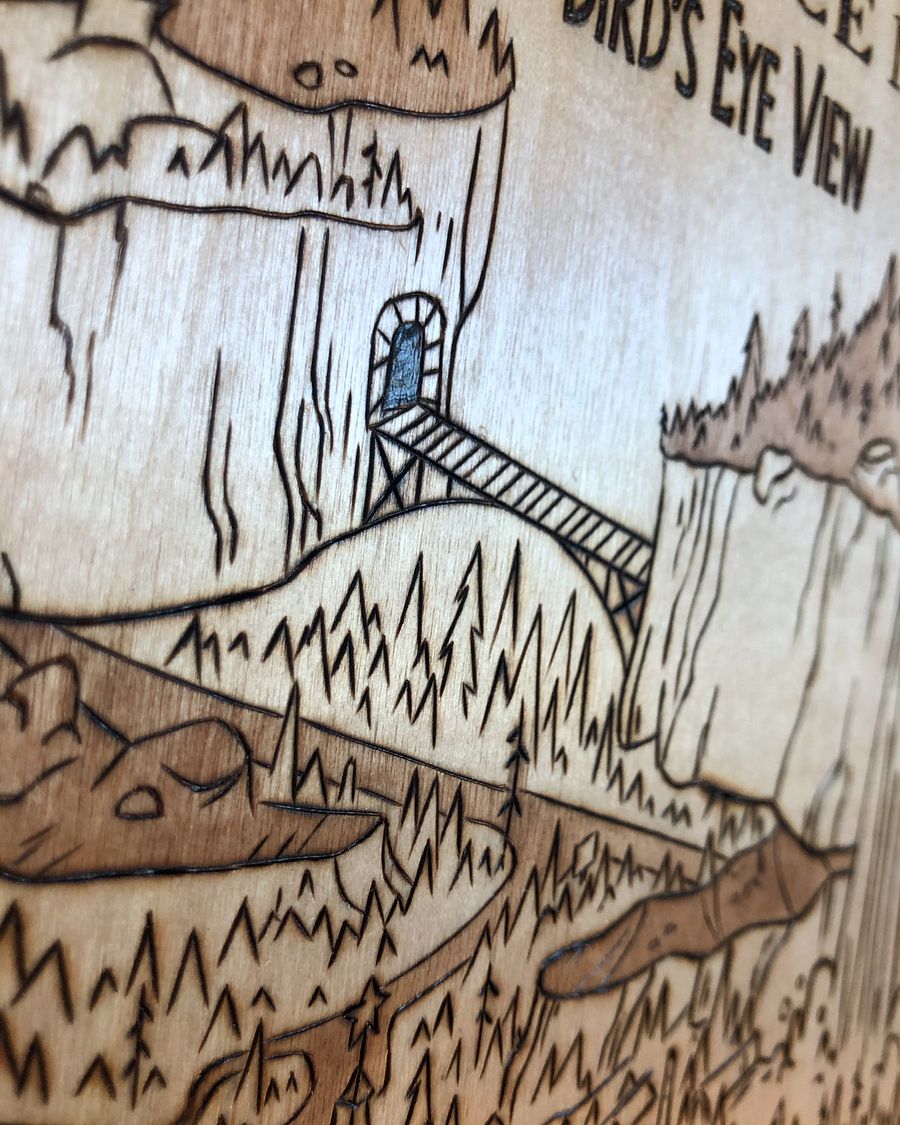Gravity Falls Reference Map product image (9)