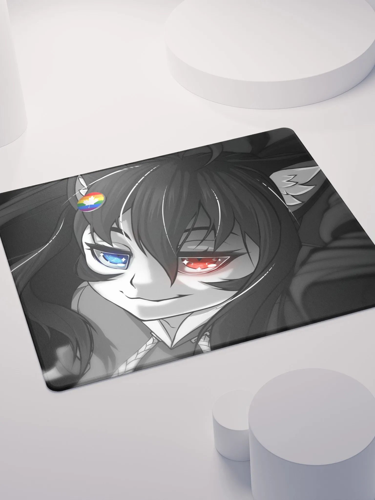 Black and White Art Mouse Pad product image (4)