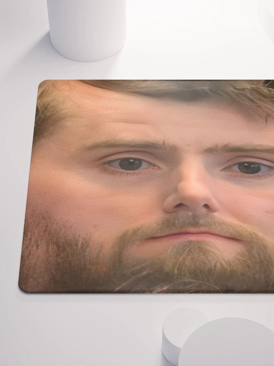Squished Linus head gaming mousepad product image (6)