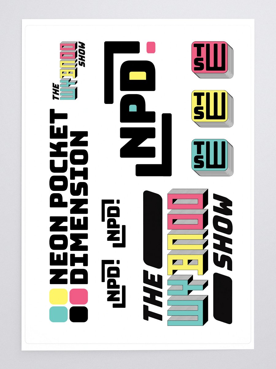 Neon Pocket Dimension - Decal Pack product image (3)