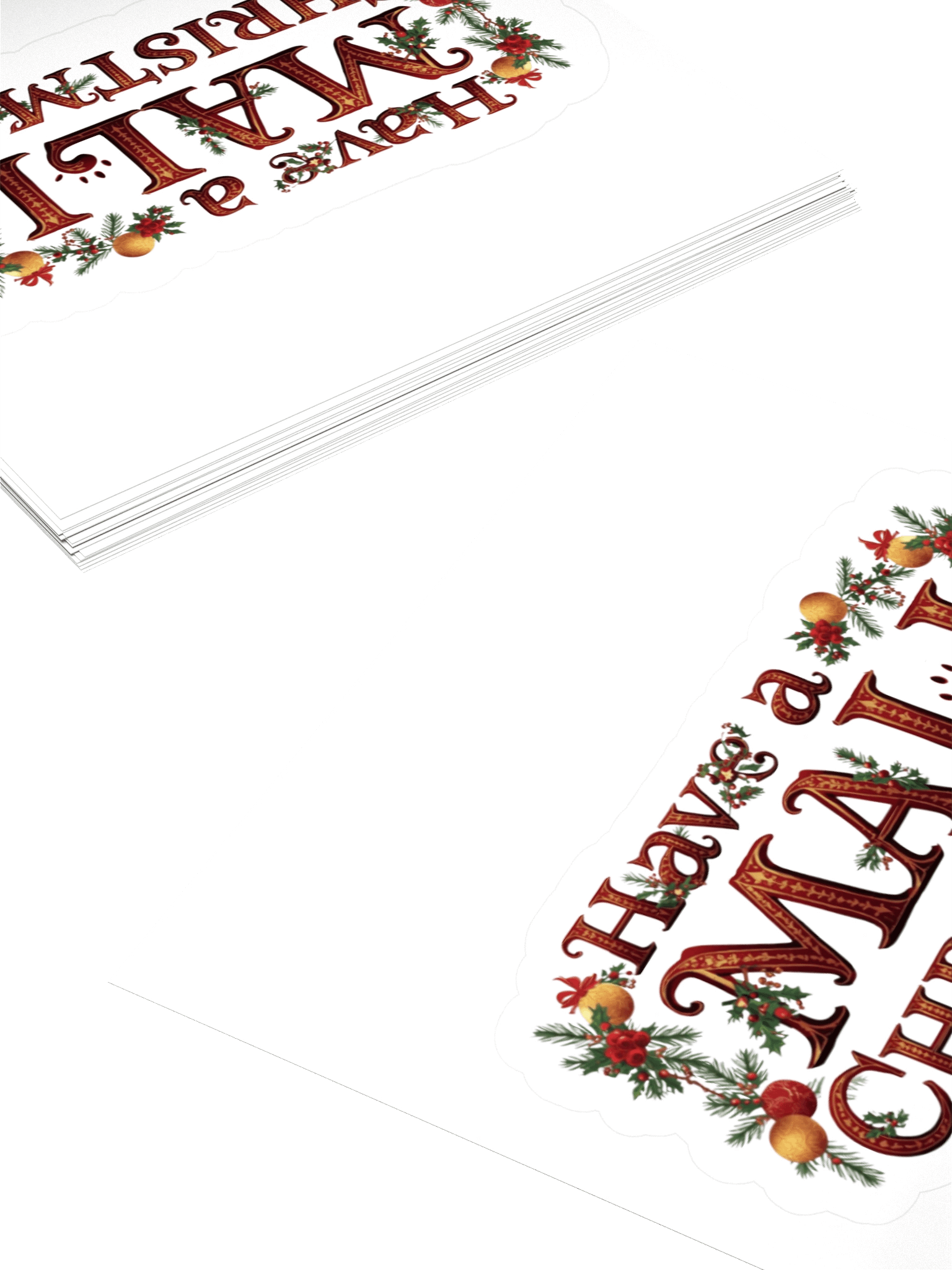 Have a Mali Christmas Sticker product image (4)