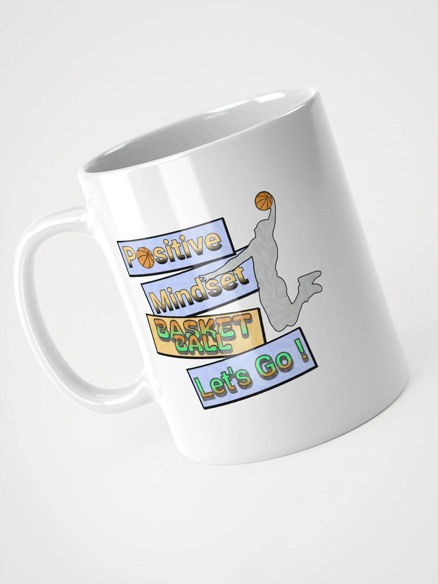 Positive Mindset Basketball Mug product image (2)