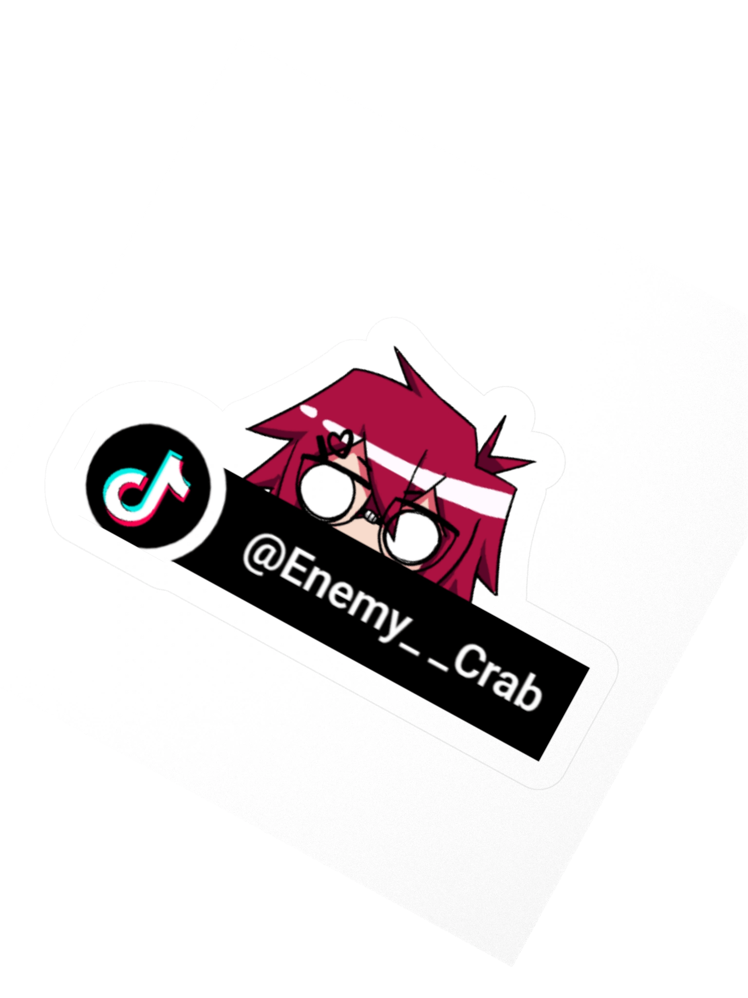 Enemy Crab TikTok Logo Sticker product image (7)