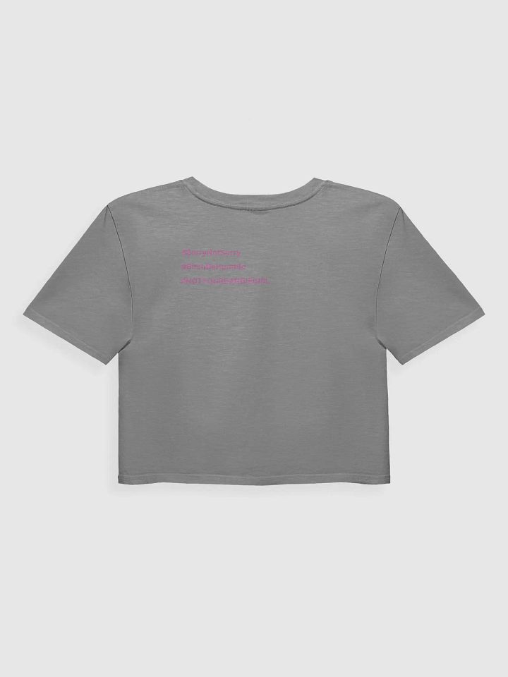 Empowerment Hashtag NO DREAM IS TOO BIG Crop Top product image (2)