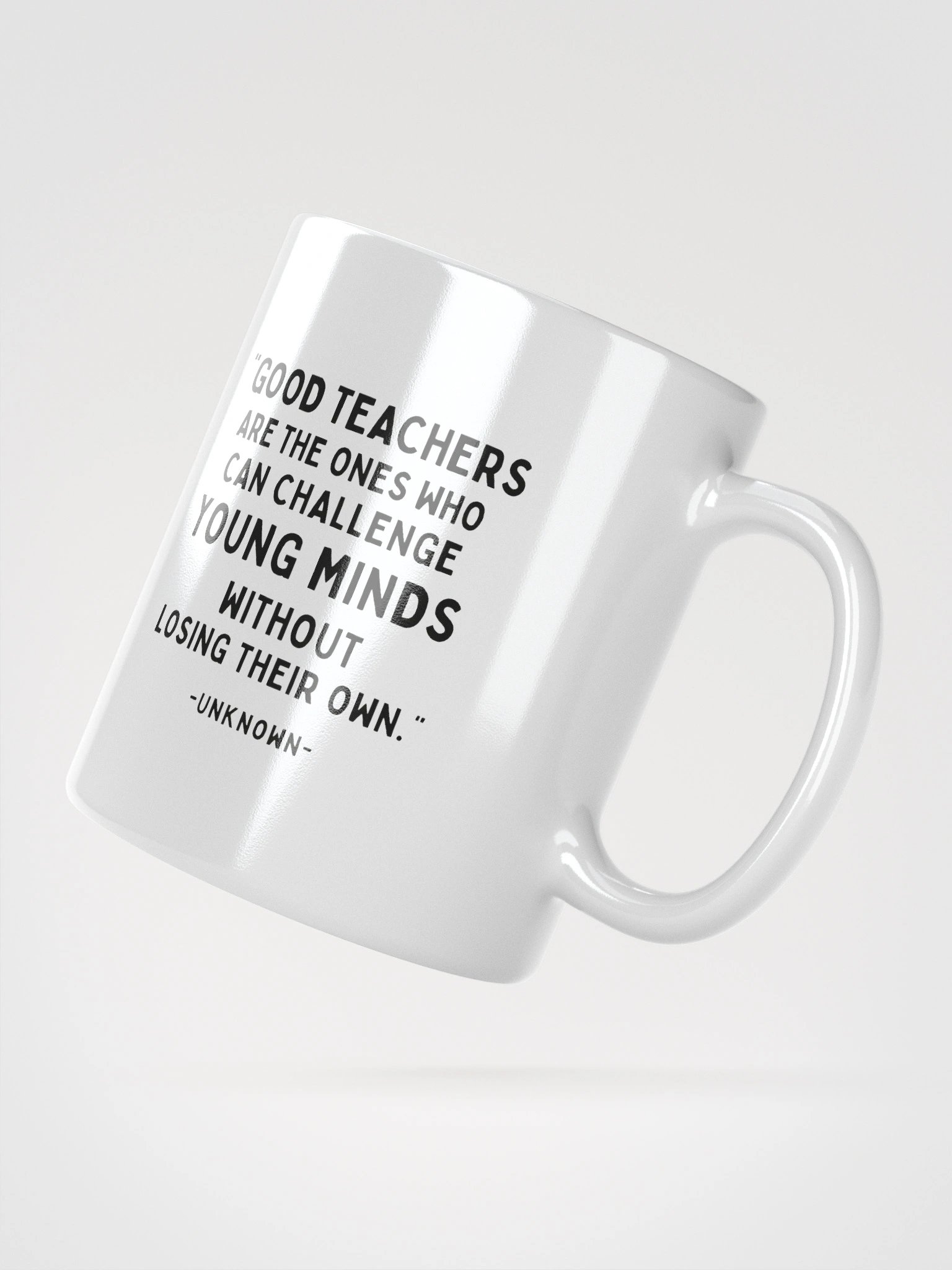 "Good Teachers" White Glossy Mug product image (3)