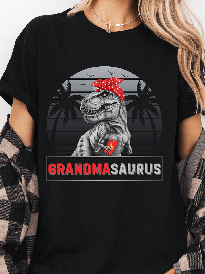 Grandmasaurus Funny PNG File, Digital Download product image (2)