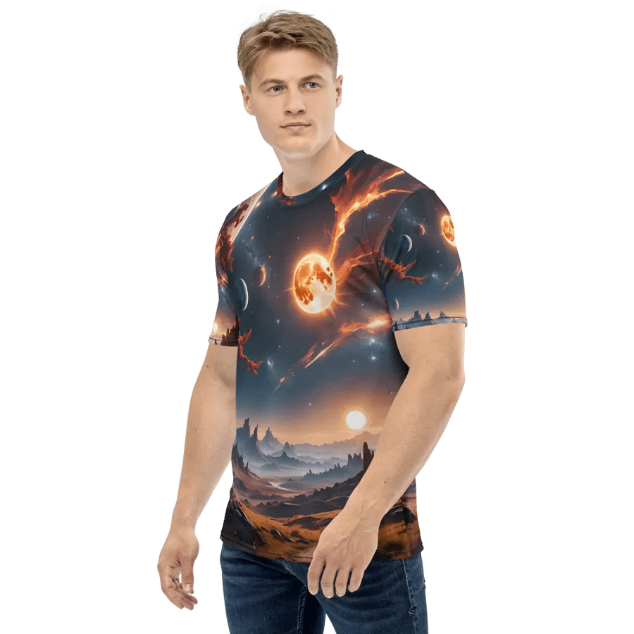 Harmony Celestial All-Over Print Tee product image (3)