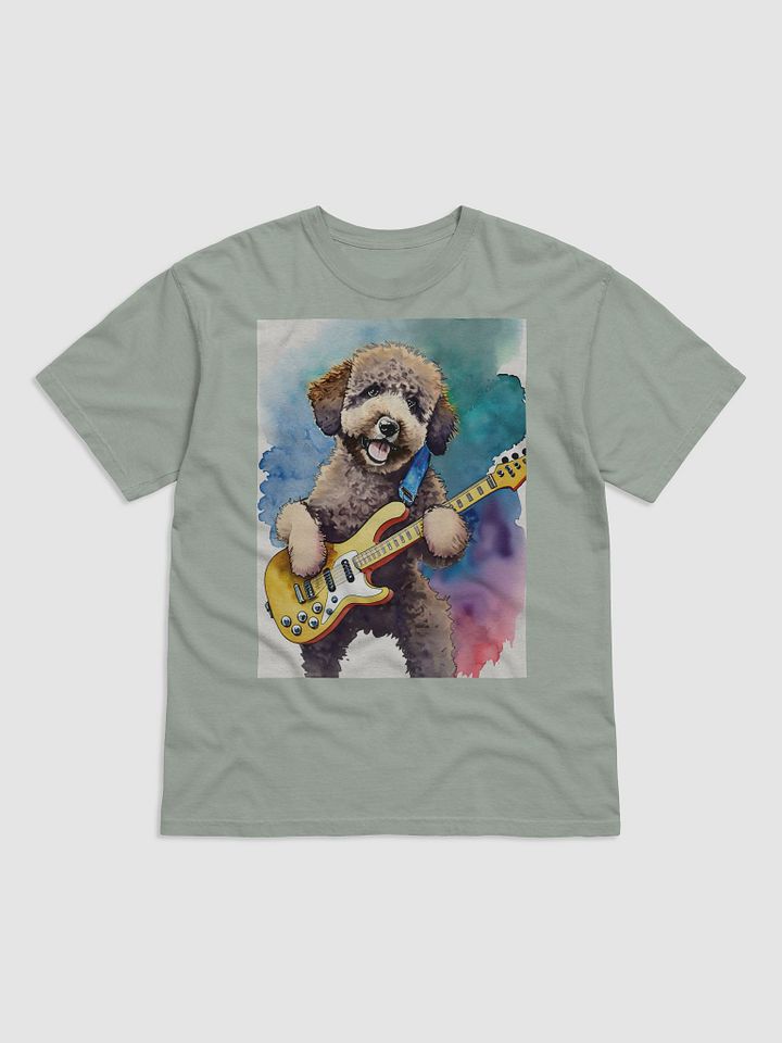 Strike a Chord with This Canine Maestro: Labradoodle Electric Guitar Tee product image (2)