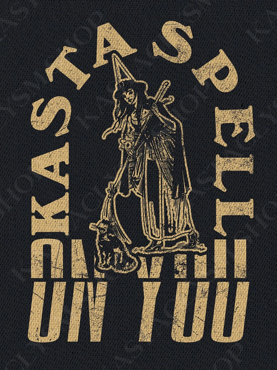 'Kasta Spell' TShirt - Black product image (2)