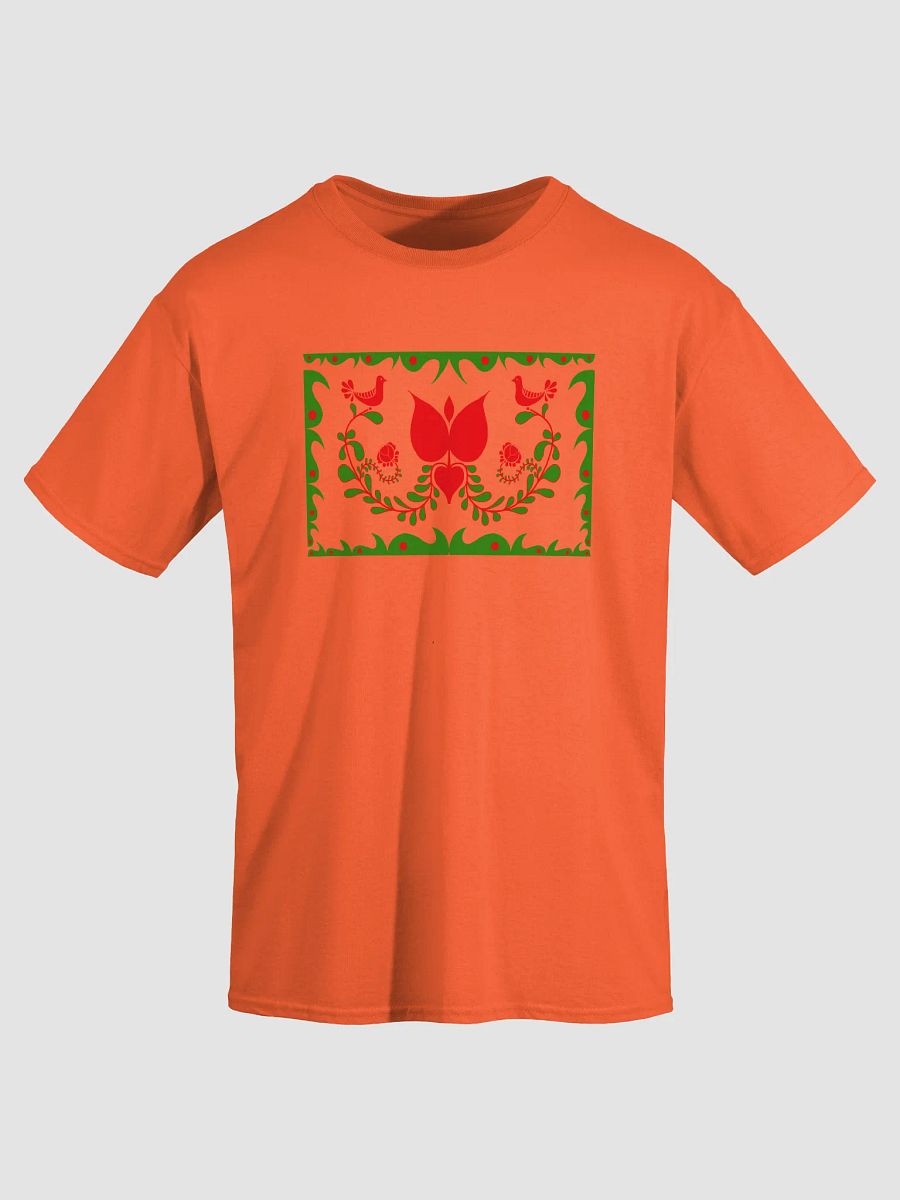 Vibrant Hungarian Folk Art T-Shirt product image (3)