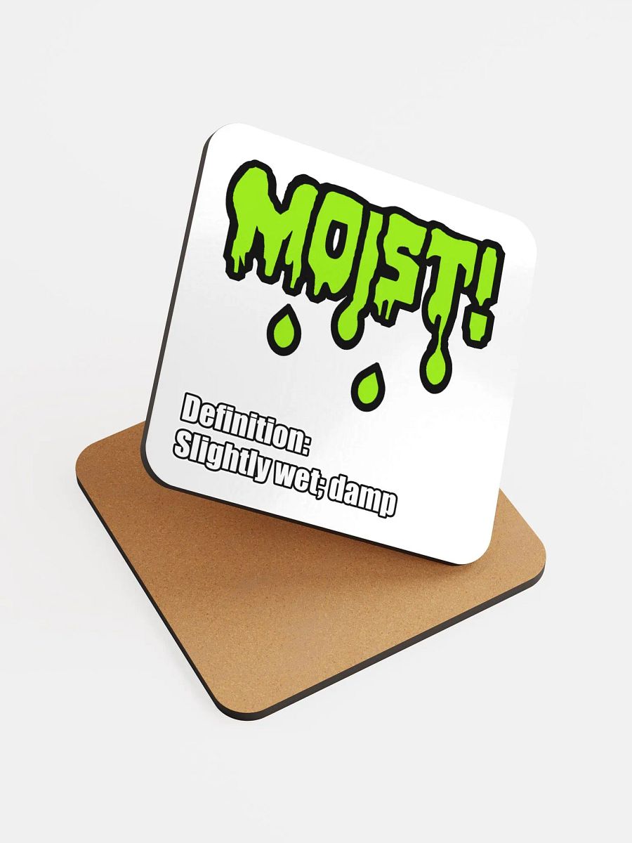 MOIST definition coaster product image (6)