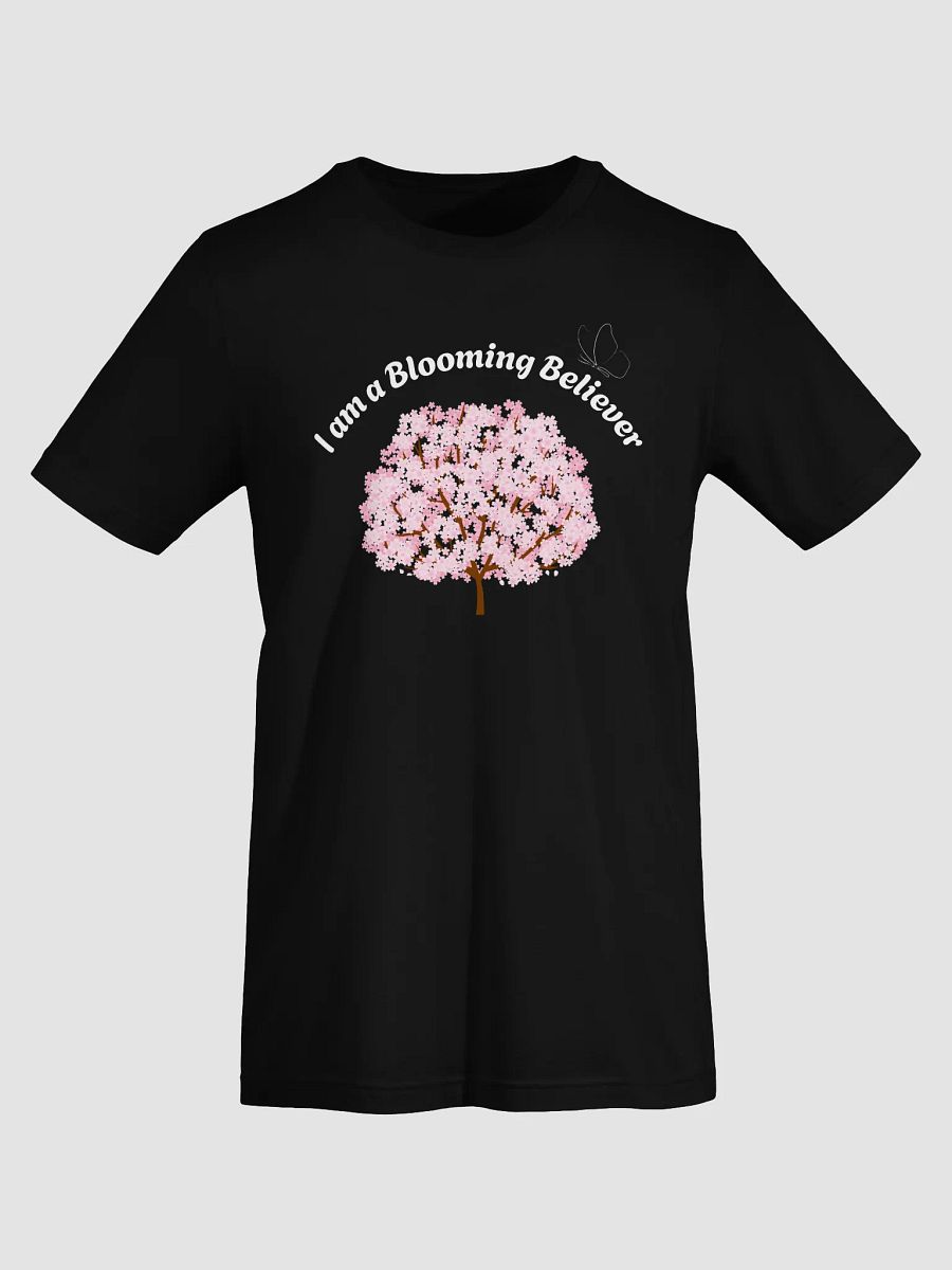 I am a Blooming Believer T-Shirt (Black/White) product image (7)